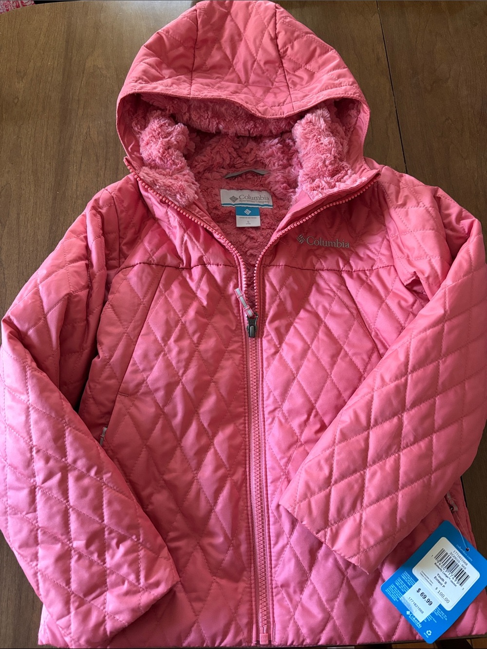 Girls Columbia Jacket, size S (7/8)